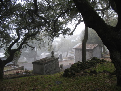 mountain cemetery