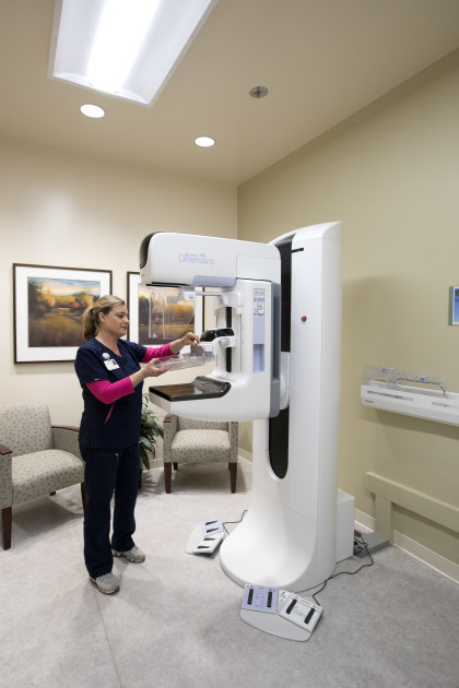 Project Pink breast screenings use the Hospital’s new 3D Mammography System with state-of-the-art technology for improved accuracy. 